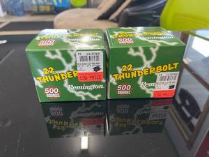 Remington 22 Thunderbolt Long Rifle 1000 Rounds