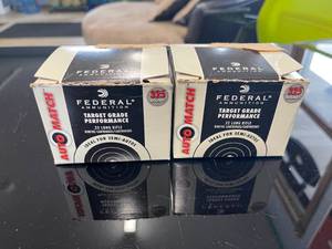 Federal Ammunition 22 LR 650 Rounds