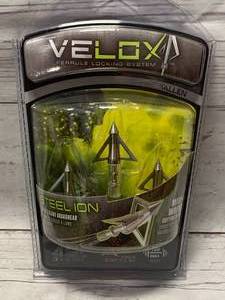 New Velox Steel Ion Broadhead Arrows