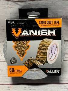New Allen Vanish 60 Foot Camo Duct Tape