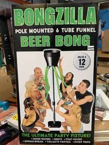 New Bongzilla 6 Foot Tall Beer Bong