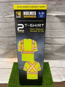 New Holmes 2 Pack High Viz Shirts Size Large
