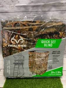 New Realtree Quick Blind Set