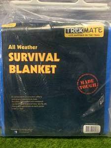 New All Weather Survival Blanket