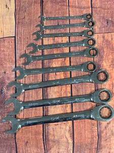 New SK Tools 9 Piece G-Pro Wrench Set 9-24mm