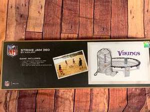 New Minnesota Vikings Strike Jam Game $59 Retail