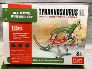 109 Piece Tyrannosaurus Erector Toy Set