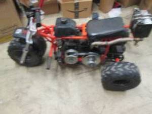 lot 1 image: 3 wheeler homemade with a 420 built...