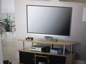lot 55 image: convenience concepts tv stand with ...