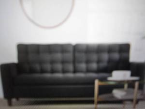 lot 64 image: brookside linen like tufted square ...