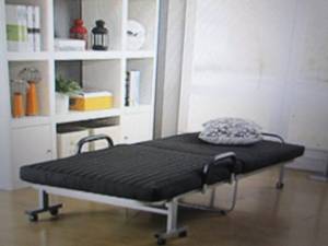 lot 89 image: sunshine folding roll away bed open...