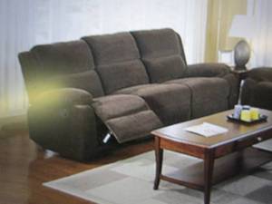 lot 96 image: venitian world wide reclining sofa ...