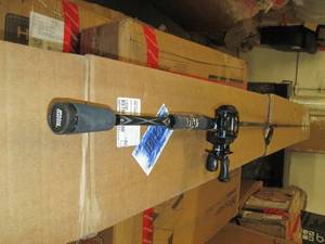 lot 111 image: abu garcia revo x7 low profile bait...