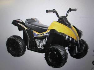 lot 125 image: kid motorz monster quad ride on ope...