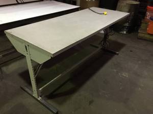 lot 42 image: Powered Commercial Work Table