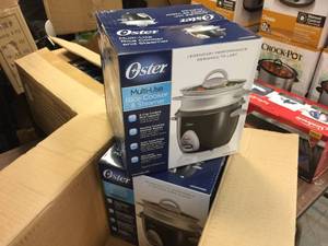 lot 95 image: 2pc Oster Multi-Use Rice CookerSteamer