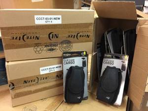 lot 93 image: 20pc Nite-ize Clip Case Cargo Belt Holster