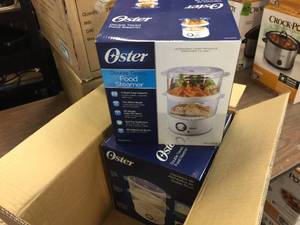 lot 89 image: 2pc Oster Food Steamer