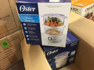 lot 72 image: 2pc Oster Food Steamers