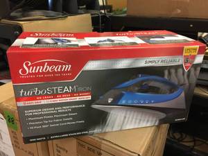 lot 70 image: Sunbeam Turbo Steam Iron