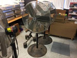 lot 38 image: Flow-Pro 30 High Velocity Pedestal Fan