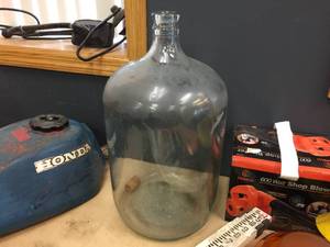 lot 136 image: Large Glass Jar