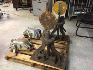 lot 127 image: Vintage Railroad Track Switch