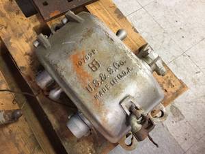 lot 128 image: Vintage Railroad U.S. & S. Co. Switch Box