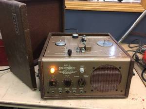 lot 145 image: Vintage Bell Sound Systems Re-Cord-O-Fone Reel to Reel