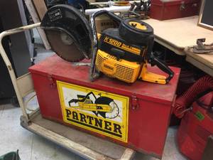 lot 169 image: Partnew K1200 Mark 2 14 Cut Off Saw With Case