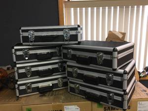 lot 186 image: 7 Hardside Storage Cases