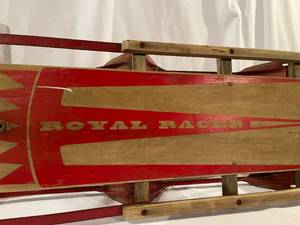 lot 42 image: Vintage Royal Racer Collectable Sled