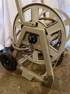 lot 55 image: Hosemobile Rolling Garden Hose Reel