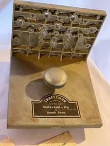 lot 68 image: Vintage Universal Craftsman Jig in Original Box