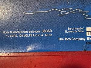 lot 76 image: Toro Power Shovel