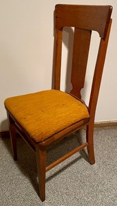lot 100 image: Vintage Wooden Chair