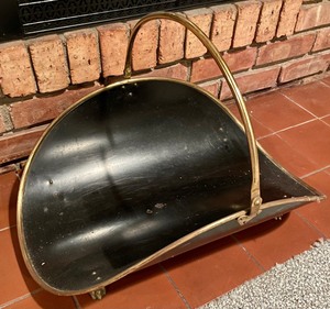 lot 109 image: Fireplace and Firewood Holder