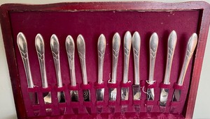 lot 130 image: Hock Silver Plated Flatware Set