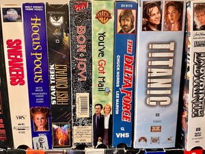 lot 142 image: Large VHS Grouping