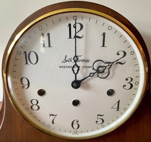 lot 153 image: Seth Thomas Westminster Chime Clock