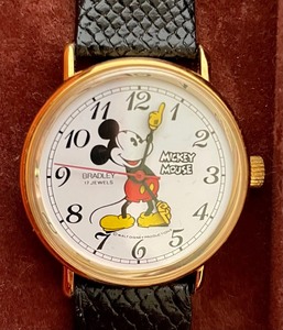 lot 150 image: Mickey Mouse Watch by Bradley Time Division