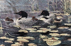 lot 167 image: Lovely Loon Blanket