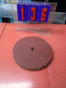 Qty of 12 50 grit 9 grinder discs. Very high quality. As shown.