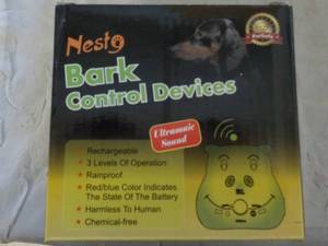 Nesto Bark Control Device...