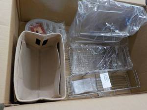 Large Box of Organizers, Metal, Fab...