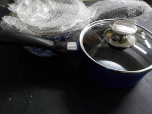 2 - 1.25 qt Ceramic Sauce Pans with...