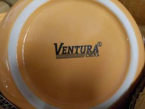 Case of 24 Peach Ventura Soup Ceram...