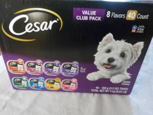 Case of Cesars 40 -3.5 oz Trays Do...