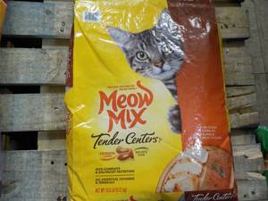 13.5 lb. Bag Meow Mix Cat Food...