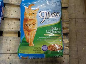 12 lb. Nine Lives Cat Food...